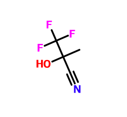 <b>3.3.3-trifluoro-2-hydroxy-2-methylpropanenitrile｜335-08-0</b>