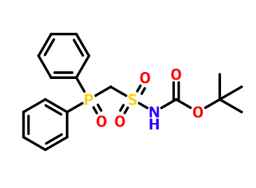<b>tert-Butyl ((diphenylphosphoryl)methyl)sulfonylcarbamate</b>