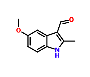 5-Methoxy-2-methyl-1H-indole-3-carbaldehyde(6260-86-2)