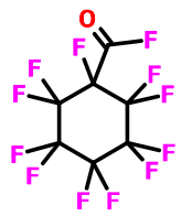 2.2.3.3.4.4.5.5.6.6-Decafluorocyclohexane-carbonyl fluoride