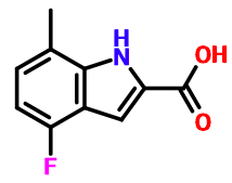 4-fluoro-7-methyl-1H-indole-2-carboxylic acid|891724-25-7