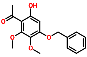 1-(6-hydroxy-2,3-dimethoxy-4-phenylmethoxyphenyl)ethanone