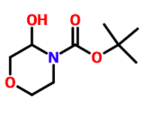 tert-butyl 3-hydroxymorpholine-4-carboxylate｜1097871-14-1