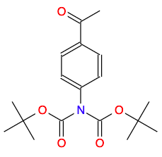 1-(4-N.N-Di-boc-aminophenyl)ethanone|1823806-99-0