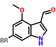 6-bromo-4-methoxy-1H-indole-3-carbaldehyde|1202766-19-5