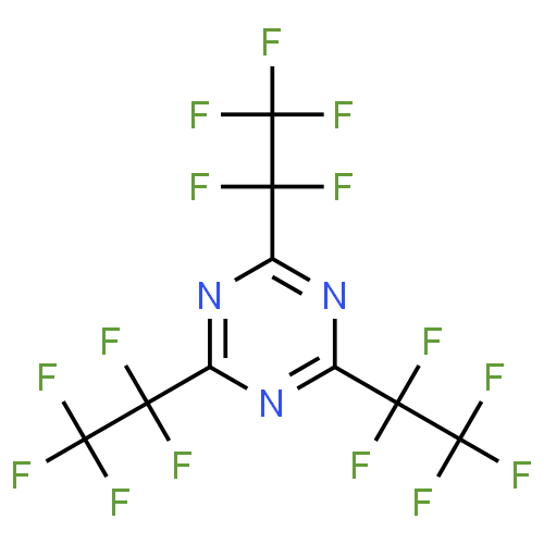 Tris(pentafluoroethyl)-1.3.5-triazine|858-46-8